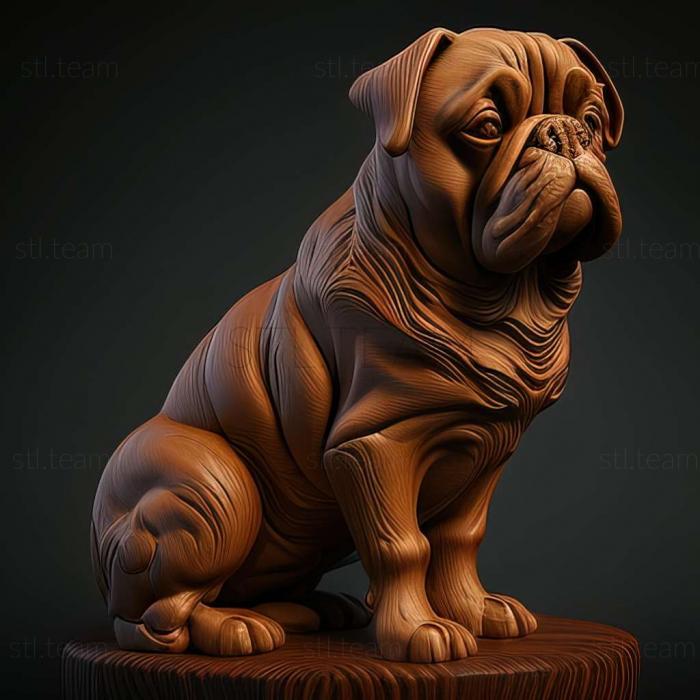 3D model Pagl dog (STL)